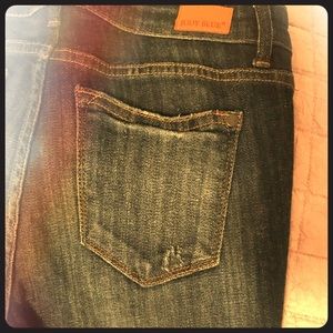 Distressed Judy Blue jeans, size 9